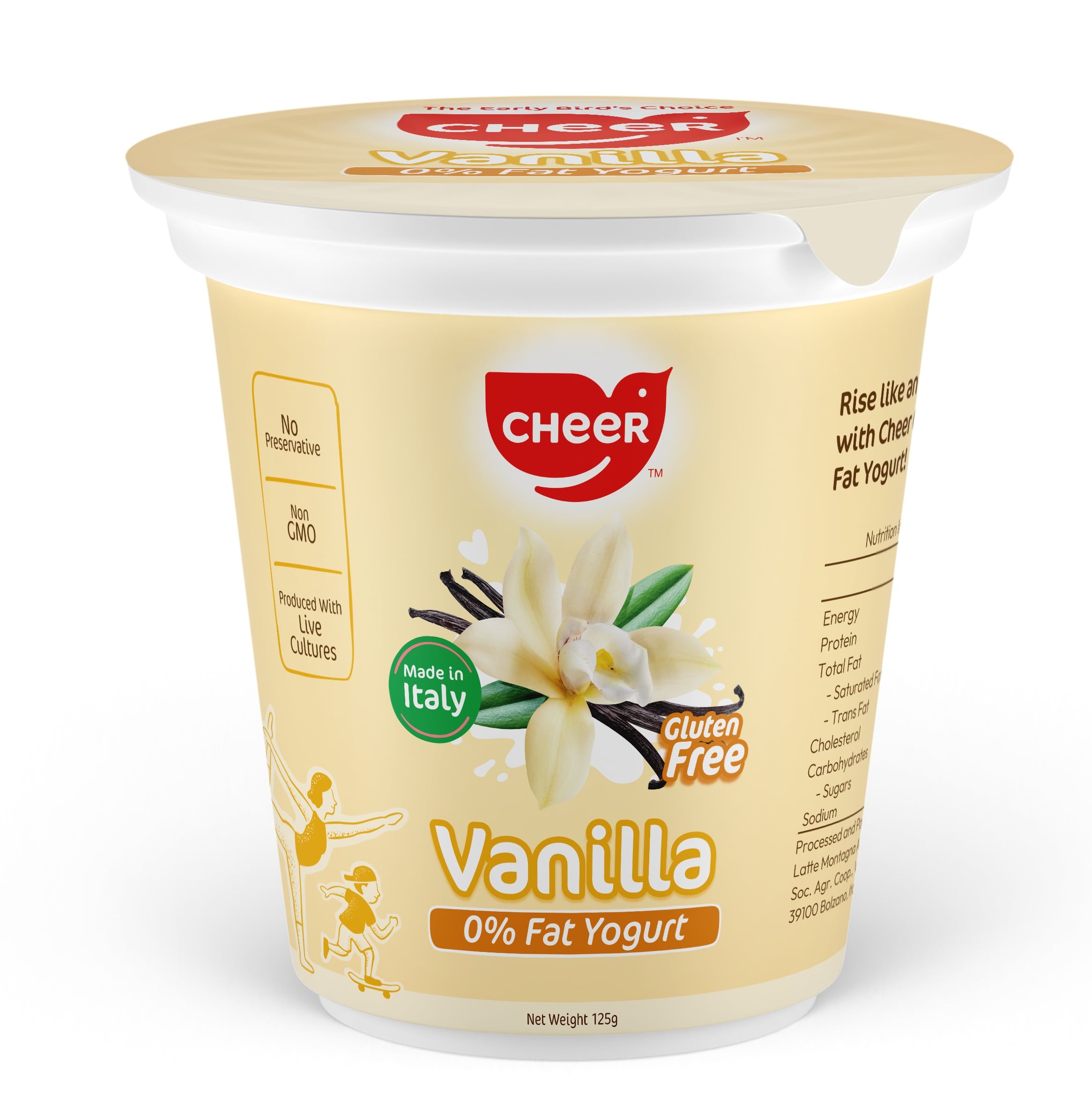 意大利0%脂肪乳酪 - 雲呢拿味